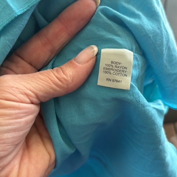 Johnny Was EUC sleeveless lined dress - Picture 3 of 5